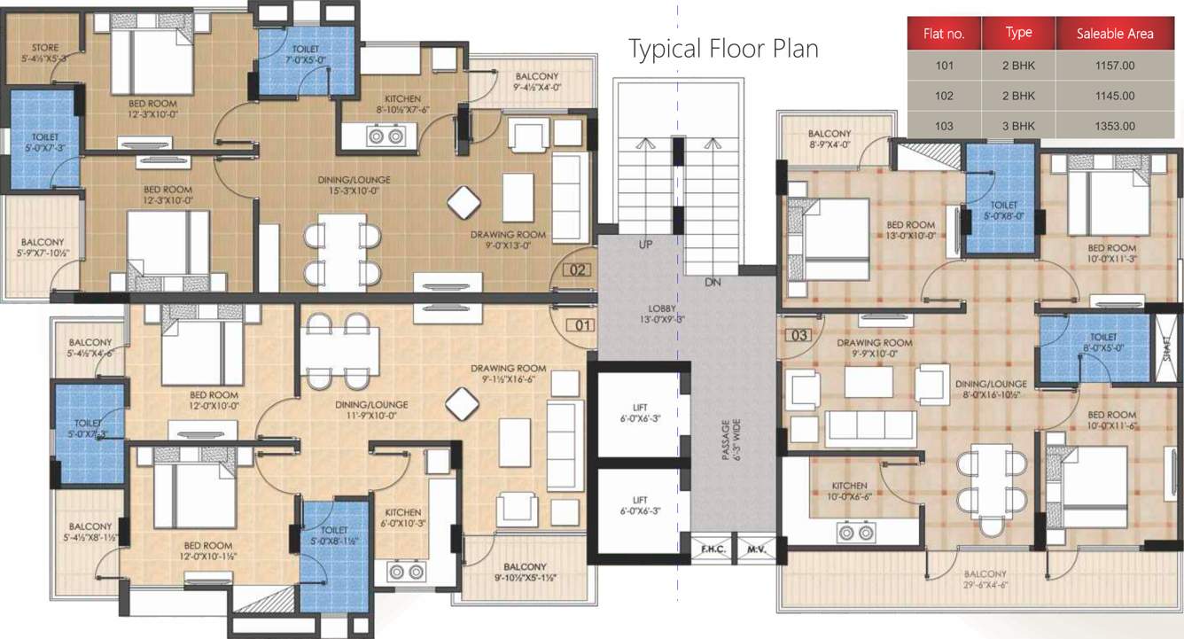 Images for Cluster Plan of Upasna Casablanca