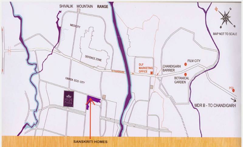  sanskriti-homes Images for Location Plan of Golden Sanskriti Homes
