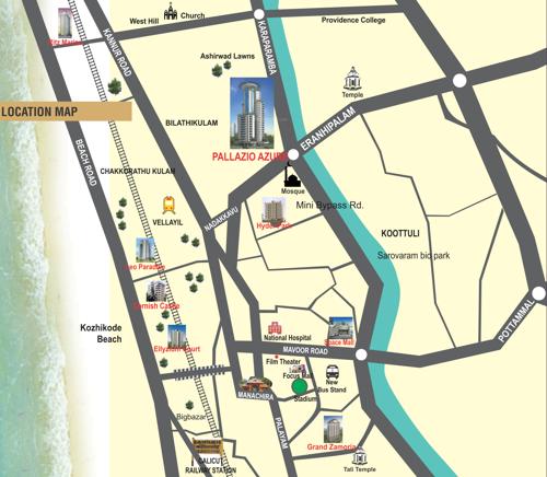  pallazio-azure Images for Location Plan of Galaxy Pallazio Azure