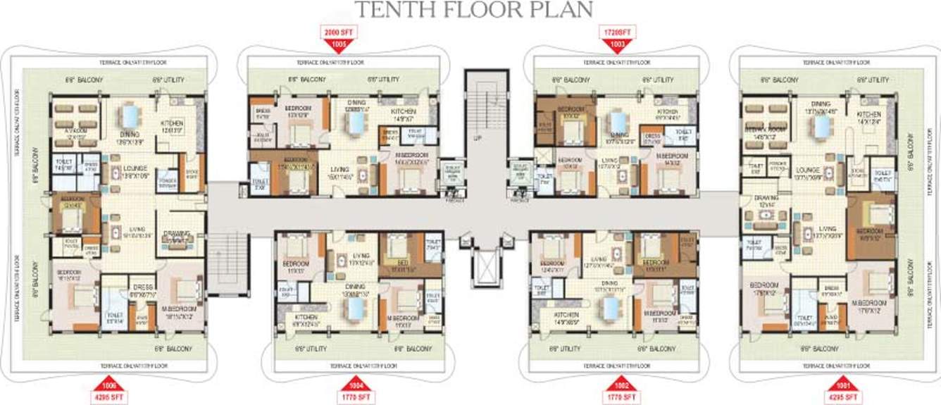 Images for Cluster Plan of GCON VIP Towers