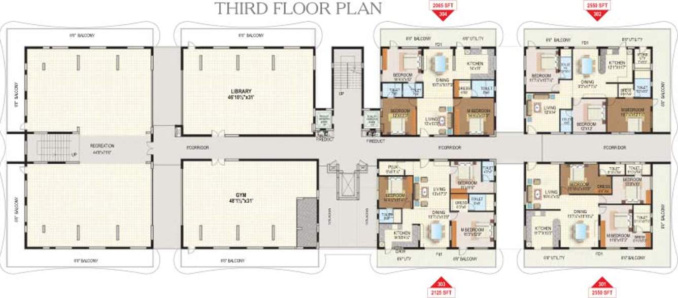 Images for Cluster Plan of GCON VIP Towers