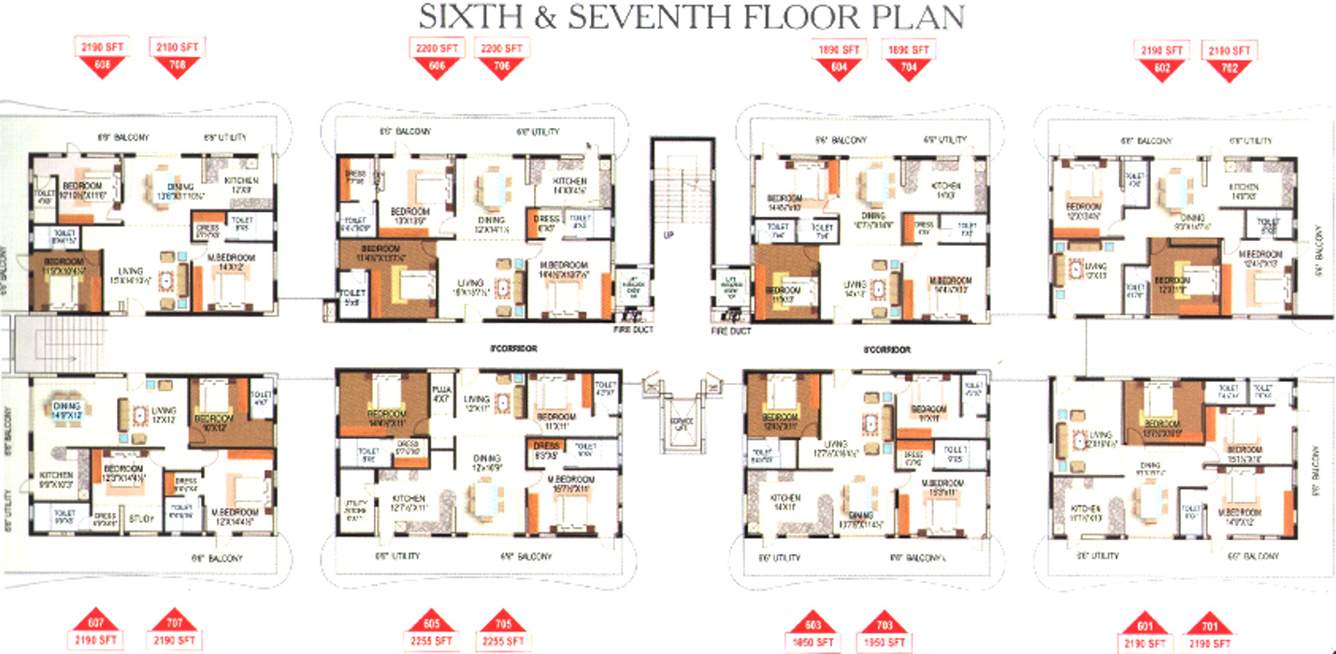 Images for Cluster Plan of GCON VIP Towers