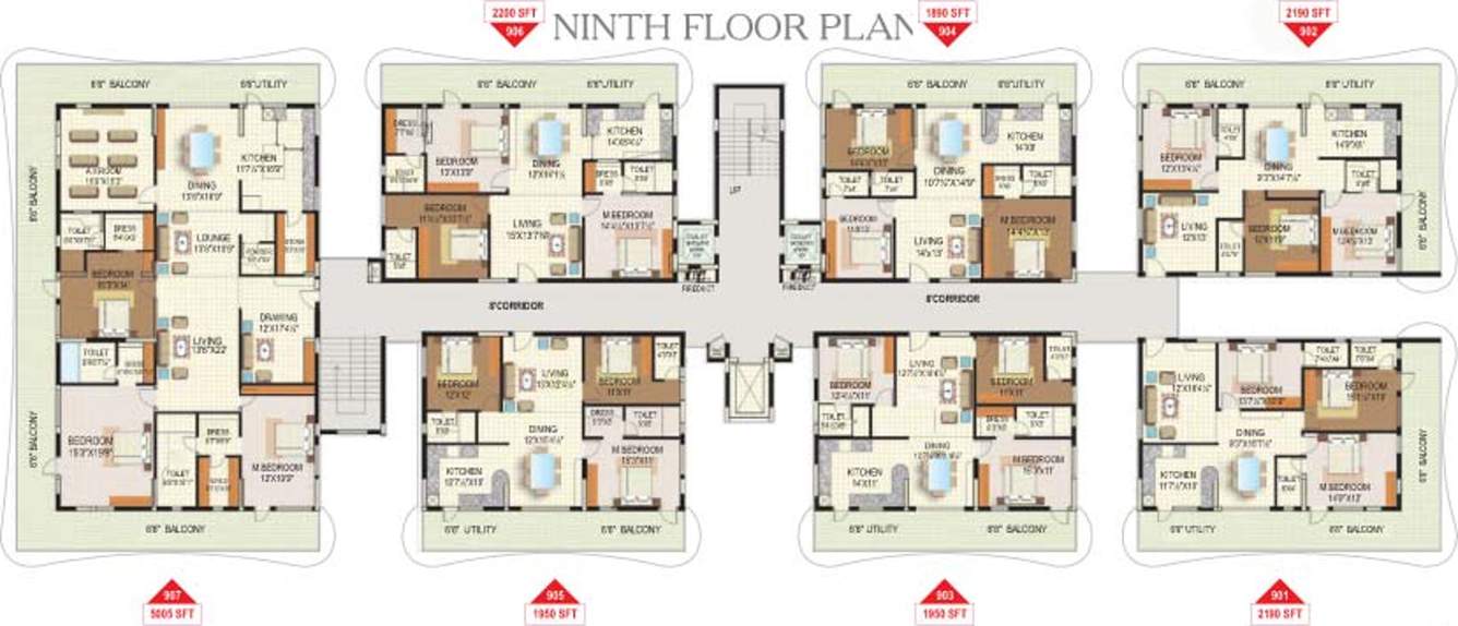 Images for Cluster Plan of GCON VIP Towers