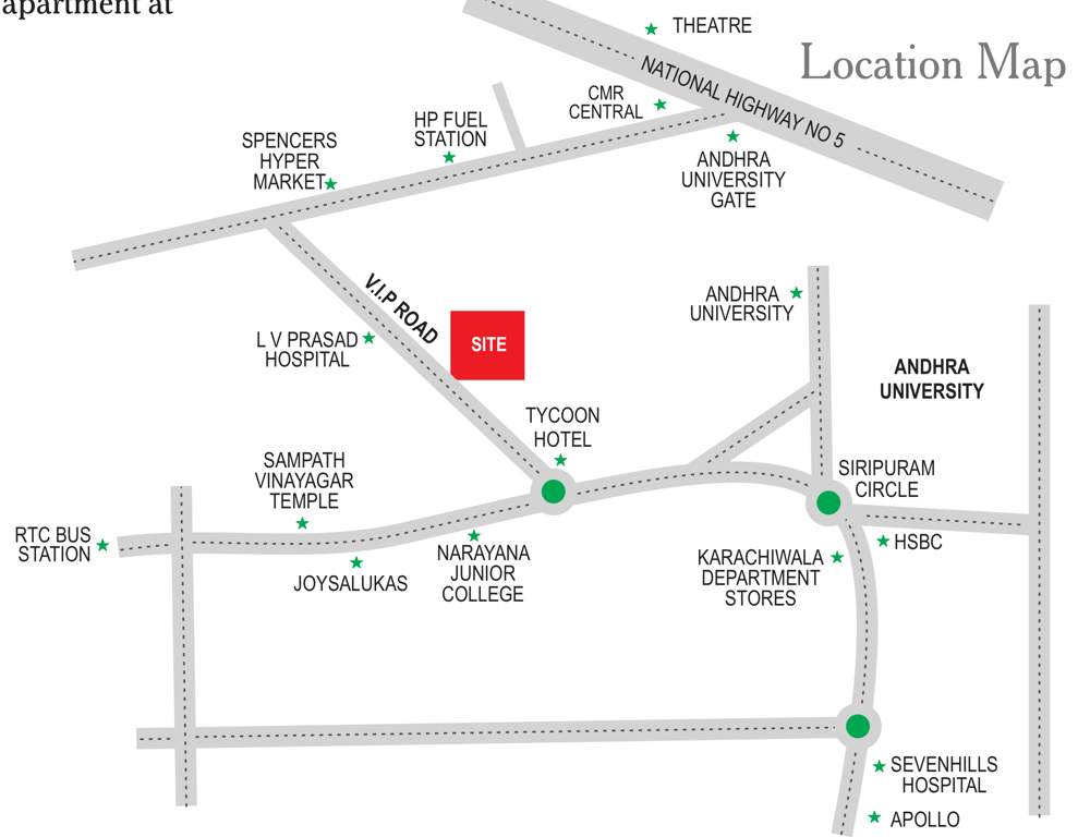 Images for Location Plan of GCON VIP Towers