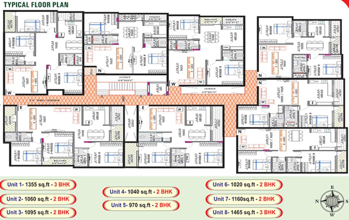 enclave Images for Cluster Plan of Prasiddhi Enclave