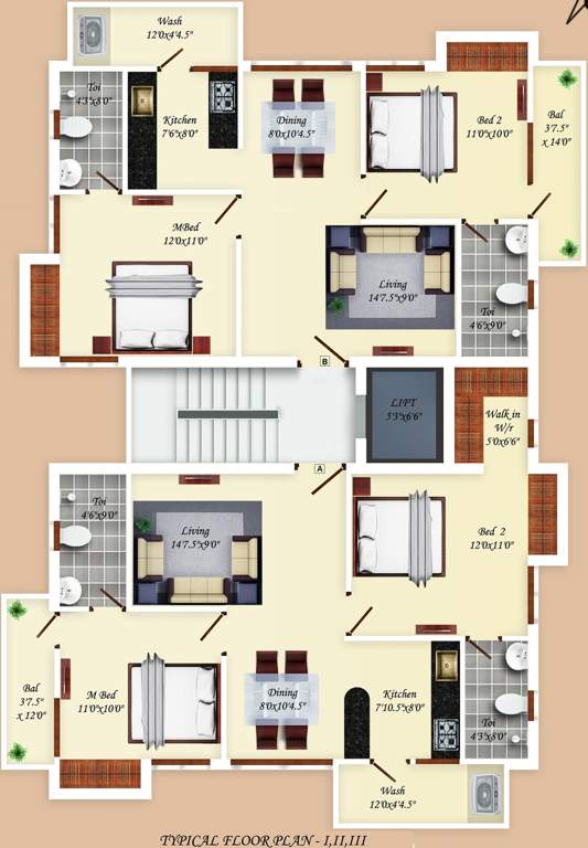 Images for Cluster Plan of India The Acqua Allodium