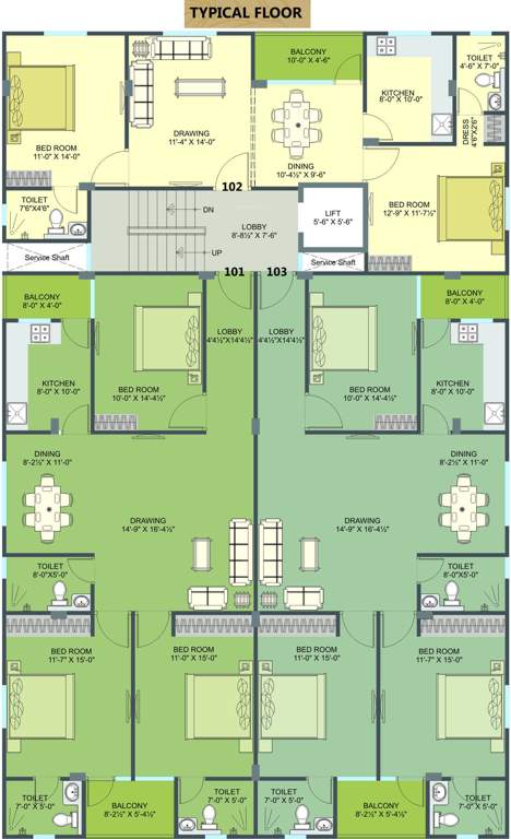 Images for Cluster Plan of Living Abhyudaya