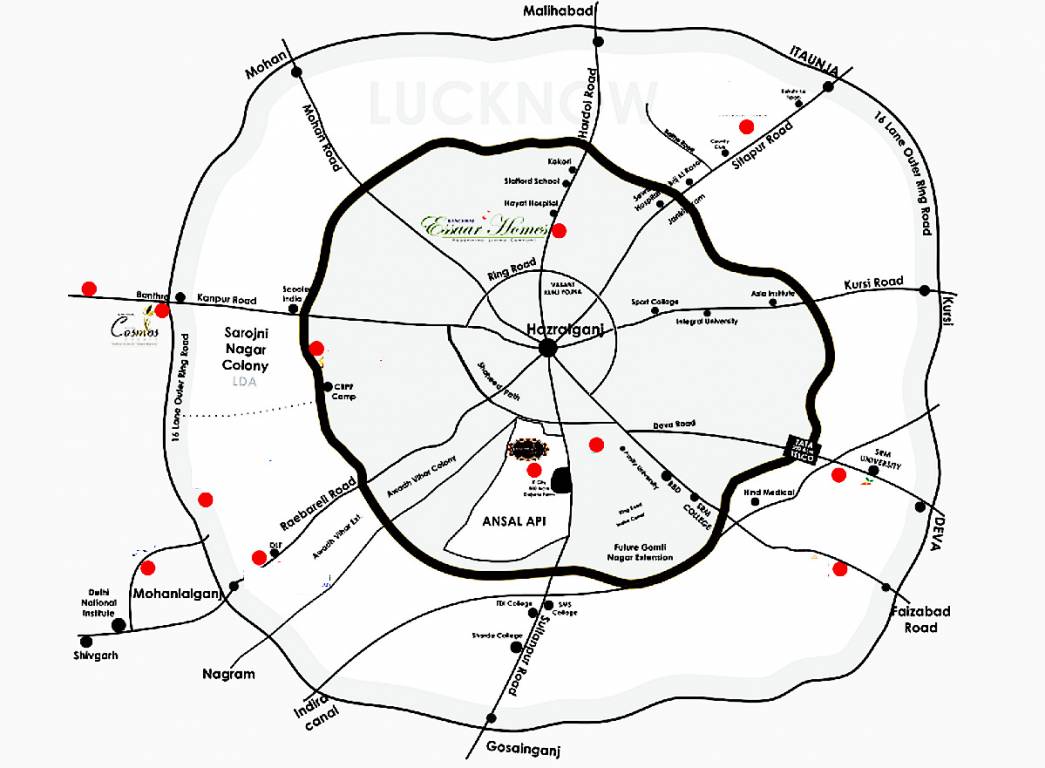 Images for Location Plan of Kanchhal Grand Cosmos County