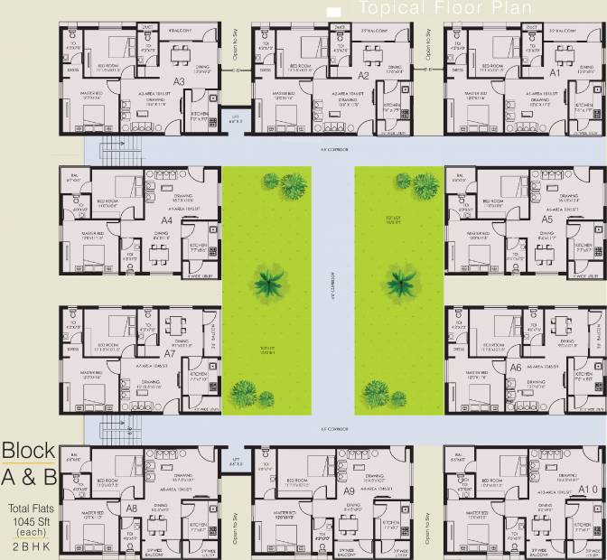 Images for Cluster Plan of Satya Green Heights