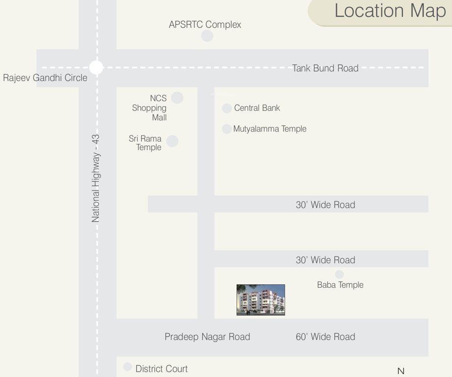 Images for Location Plan of Satya Green Heights