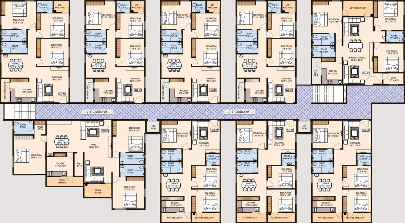 Images for Cluster Plan of Sri Signature