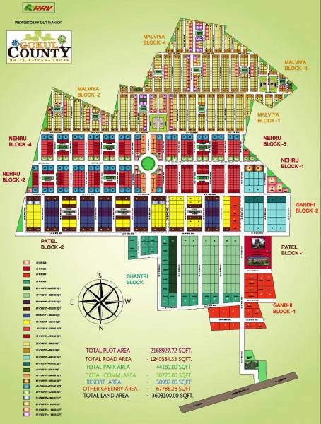 Images for Layout Plan of Chitragupta Gokul County Images for Layout Plan of Chitragupta Gokul County