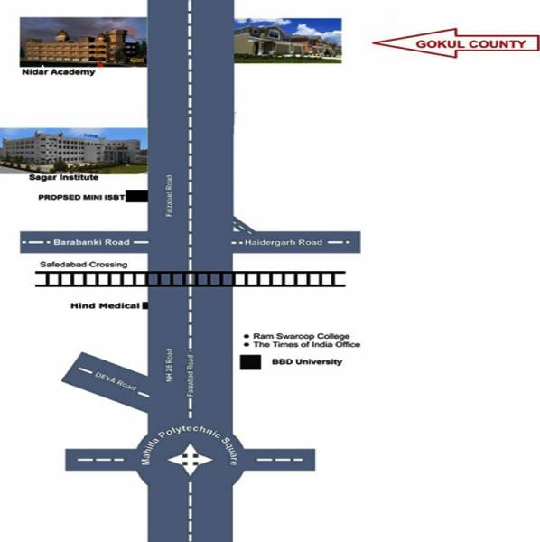 Images for Location Plan of Chitragupta Gokul County Images for Location Plan of Chitragupta Gokul County