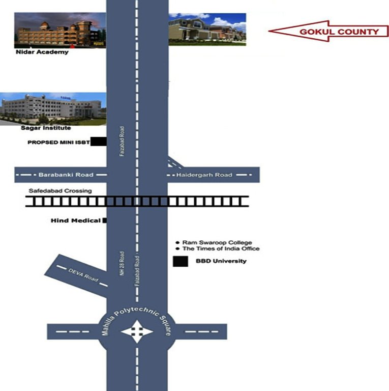 Images for Location Plan of Chitragupta Gokul County