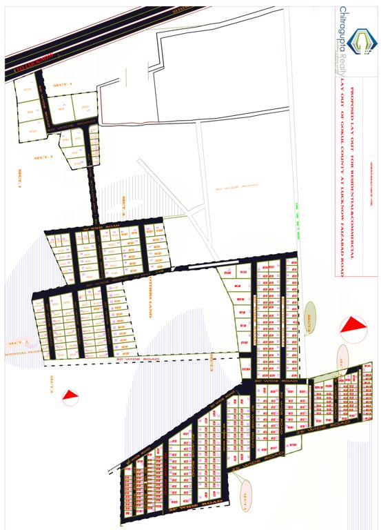 Images for Master Plan of Chitragupta Gokul County