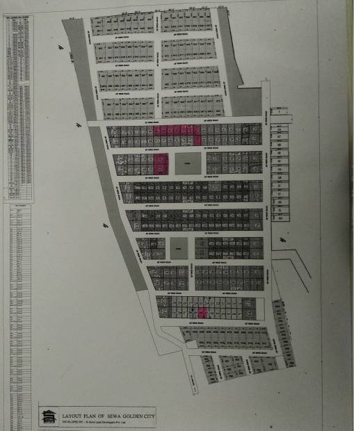 Images for Layout Plan of R Sewa Golden City