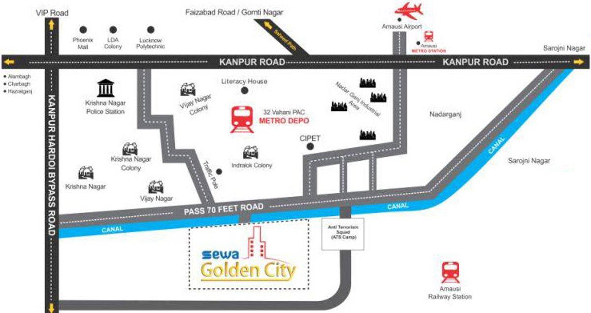 Images for Location Plan of R Sewa Golden City