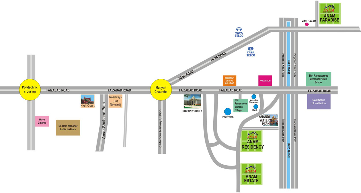Images for Location Plan of Anam Infra Anam Residency