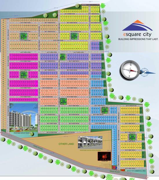Images for Site Plan of E Square City