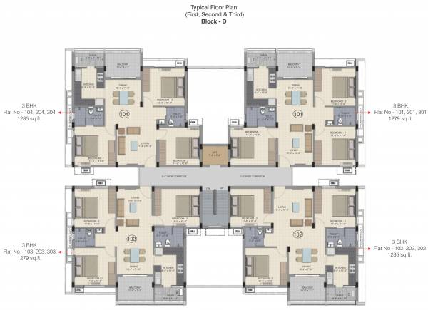 Images for Cluster Plan of Kochar Arjun Gardens