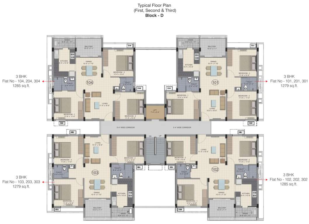 Images for Cluster Plan of Kochar Arjun Gardens