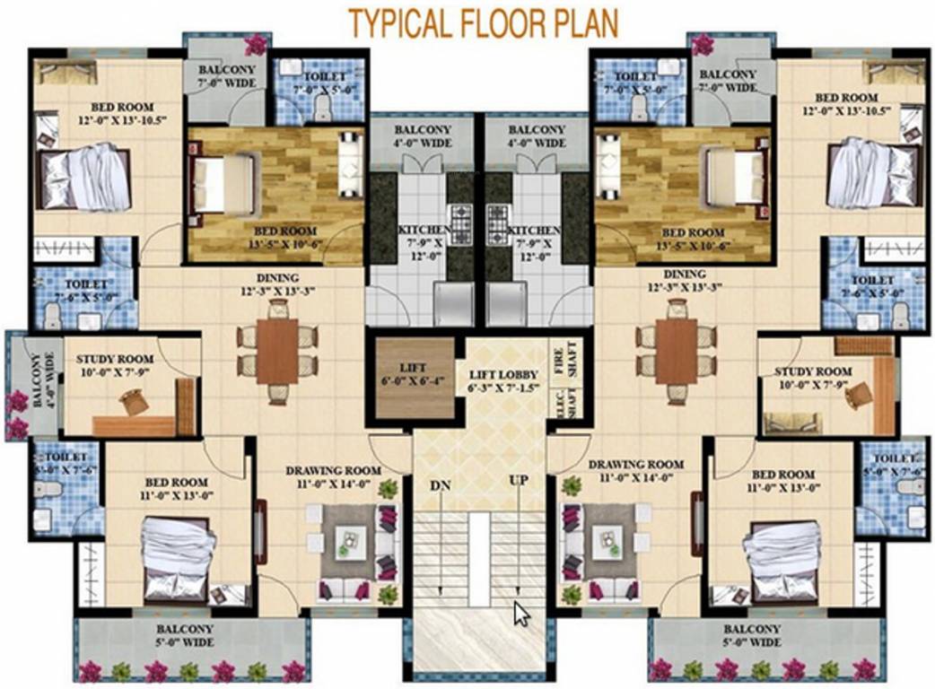 Images for Cluster Plan of E Square Homes Palash