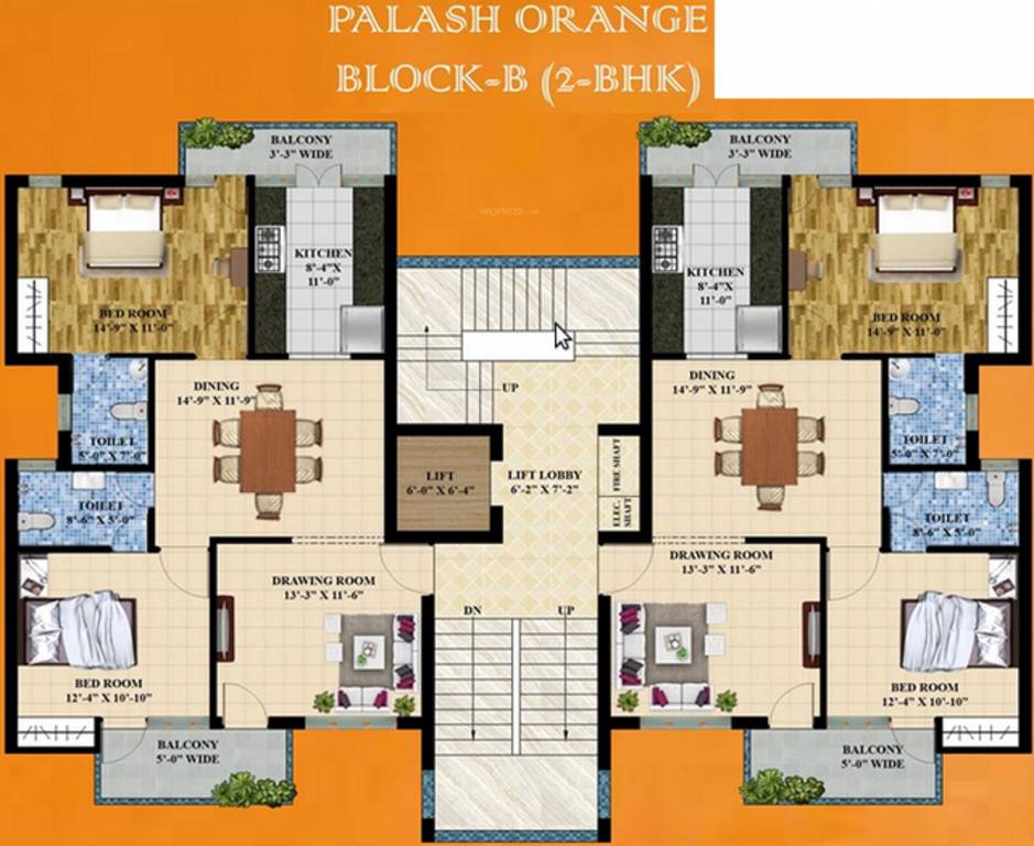 Images for Cluster Plan of E Square Homes Palash