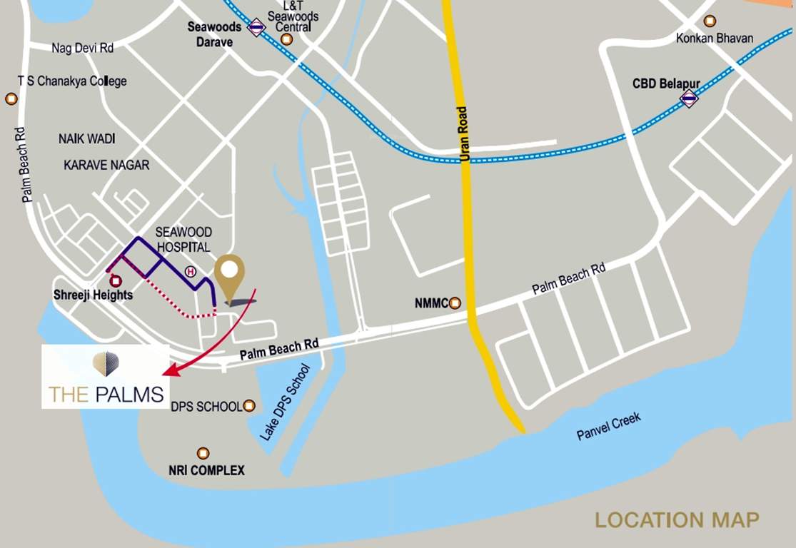  the palms Images for Location Plan of Metro The Palms