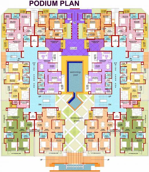 Images for Cluster Plan of Parth Blue Monarch Images for Cluster Plan of Parth Blue Monarch