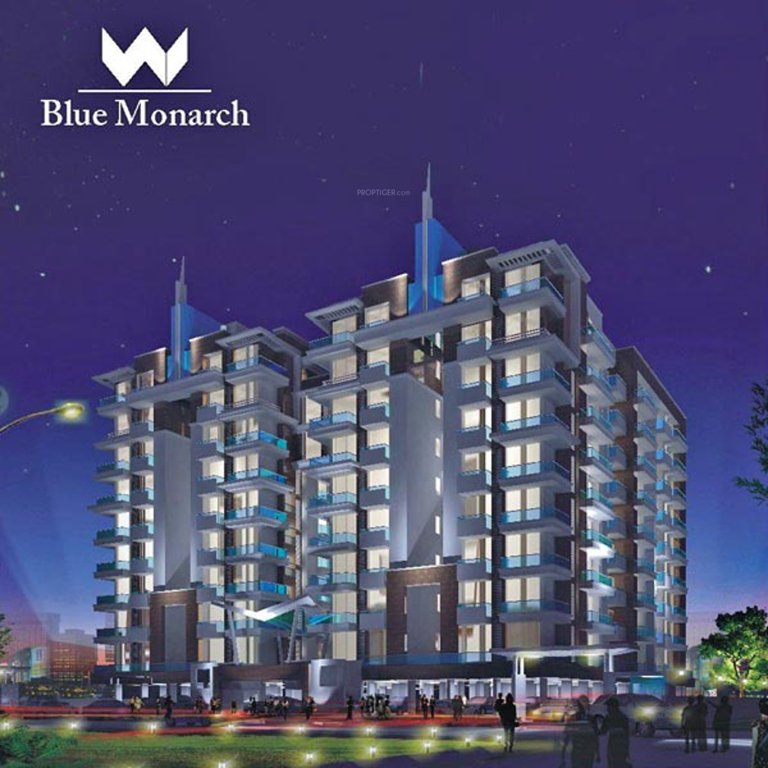 Images for Elevation of Parth Construction Lucknow Blue Monarch