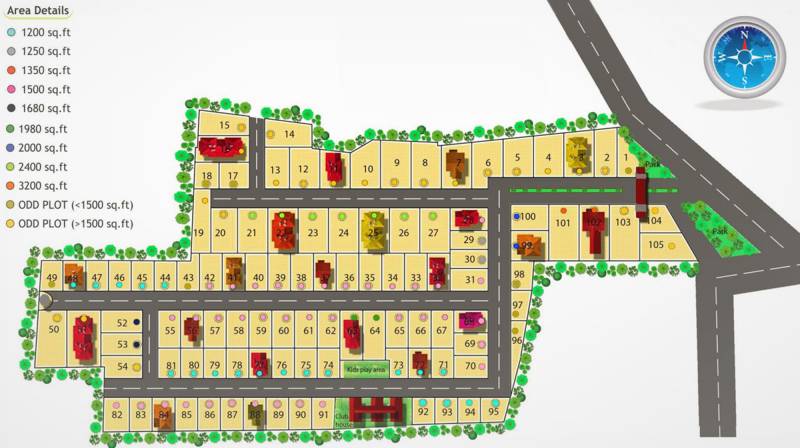  avenue Images for Site Plan of Nandaavana Avenue