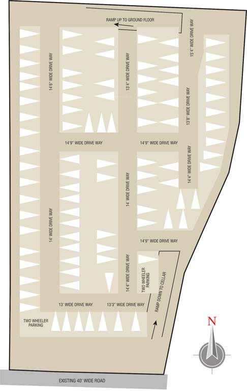  green view Images for Cluster Plan of R S Developers Bangalore Green View