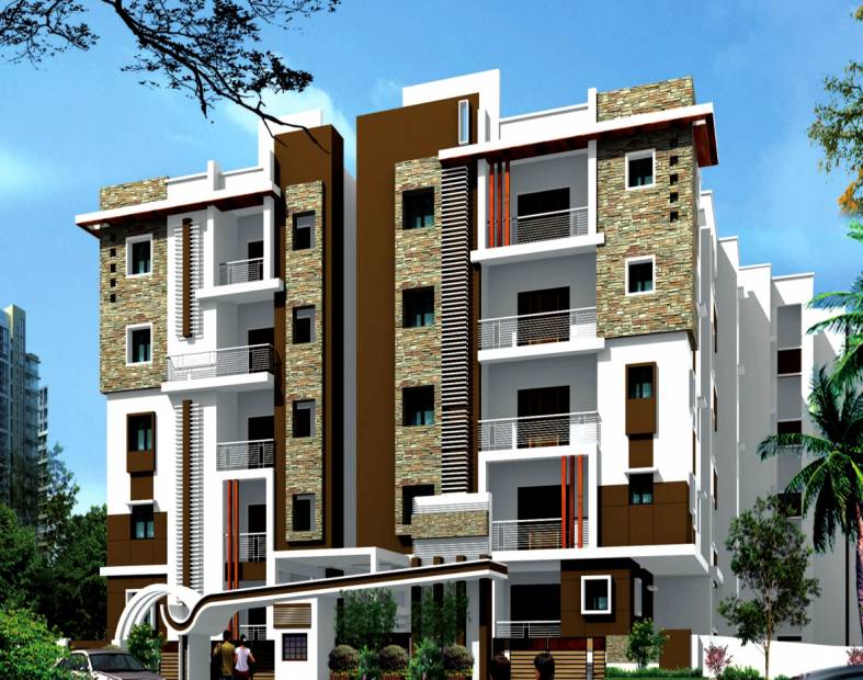 green-view Images for Elevation of R S Developers Bangalore Green View