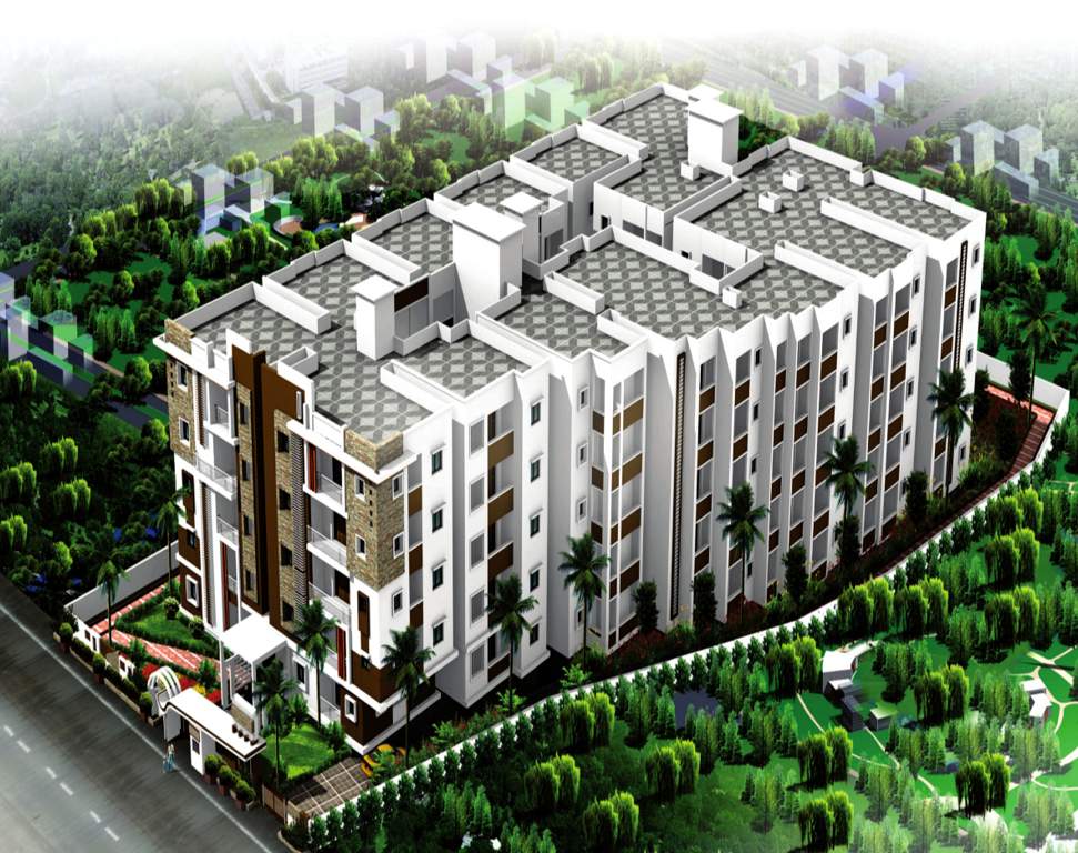  green view Images for Elevation of R S Developers Bangalore Green View
