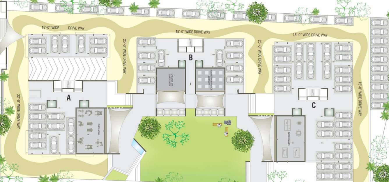  residency Images for Cluster Plan of Magnolia Residency