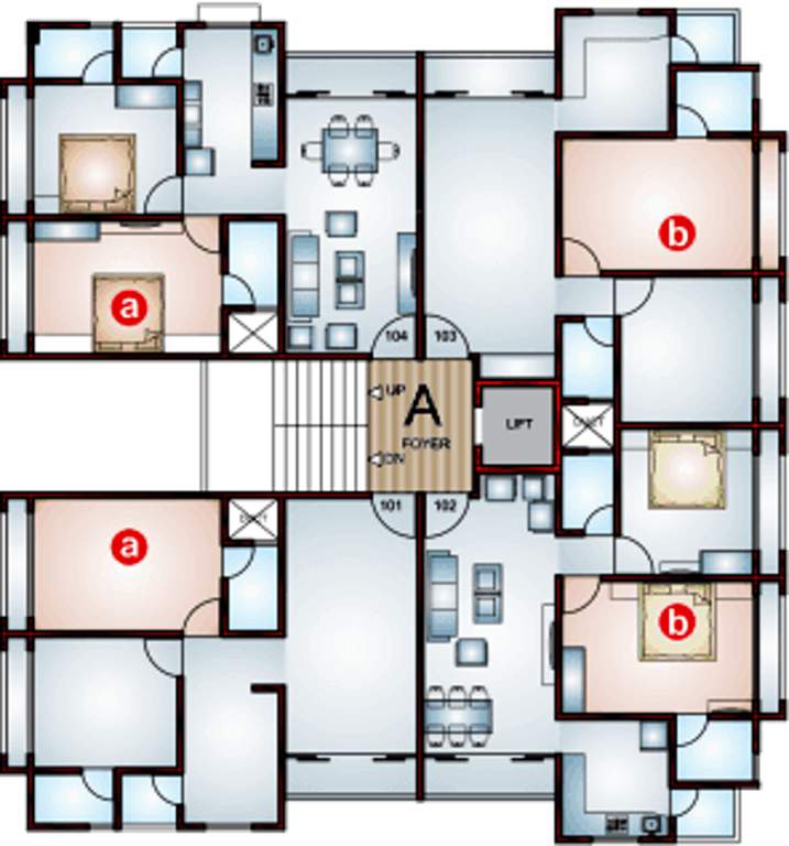 western park Images for Cluster Plan of Avis Western Park