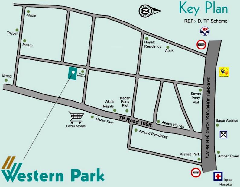  western-park Images for Location Plan of Avis Western Park