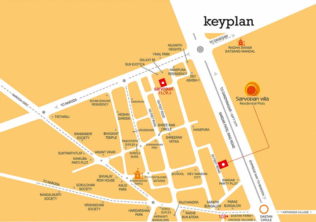 Images for Location Plan of Bapashree Sarvopari Villa