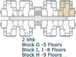  river-side-park Block G, I, J & H Cluster Plan For Typical Floor