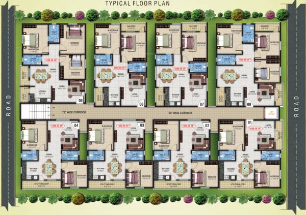 Images for Cluster Plan of Navajyothi Rajamatha Grant