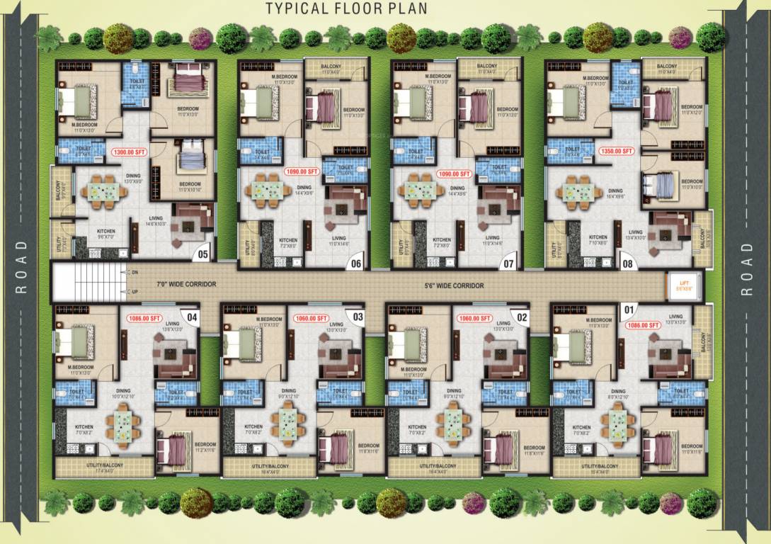 Images for Cluster Plan of Navajyothi Rajamatha Grant