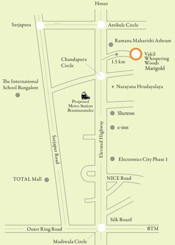 Images for Location Plan of Vakil Marigold marigold Images for Location Plan of Vakil Marigold