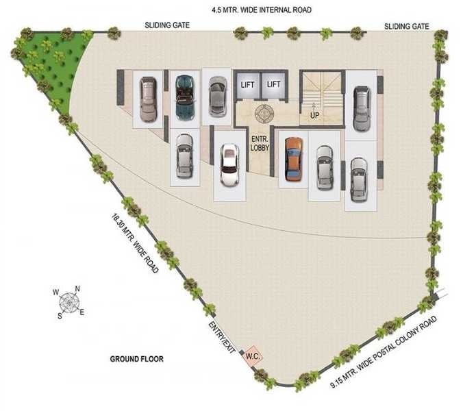swiss boulevard Swiss Boulevard Phase 1 Cluster Plan