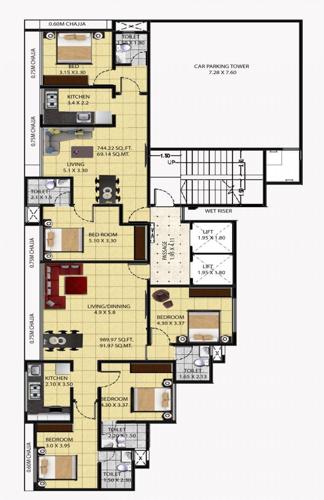 nakshatra Images for Cluster Plan of Metro Nakshatra