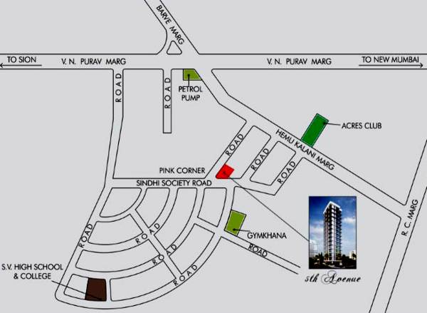 Images for Location Plan of Shree 5th Avenue