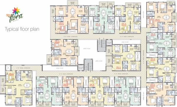 Images for Cluster Plan of SLV Flora Images for Cluster Plan of SLV Flora