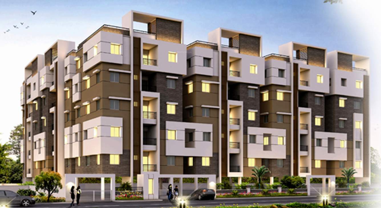  gulmohar residency Images for Elevation of Vishnuteja Gulmohar Residency