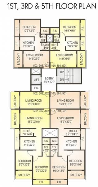 Images for Cluster Plan of Bharati Soham Residency Images for Cluster Plan of Bharati Soham Residency