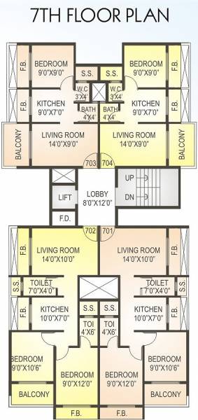Images for Cluster Plan of Bharati Soham Residency Images for Cluster Plan of Bharati Soham Residency