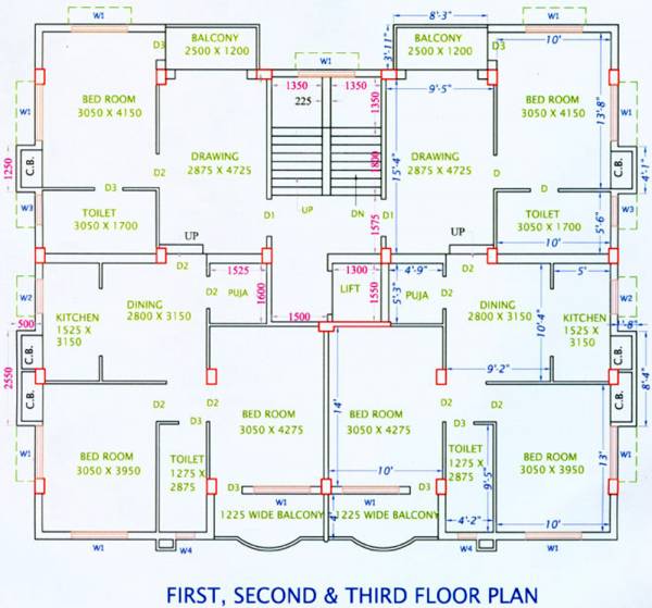 Images for Cluster Plan of Aashay 1125 DPK Housing Complex